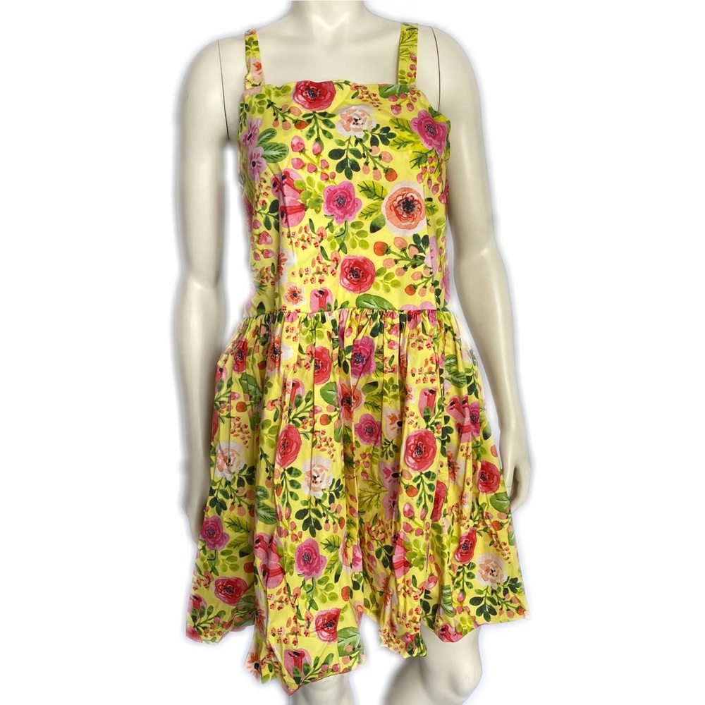 LEO STUDIO DESIGN Floral Mini Dress